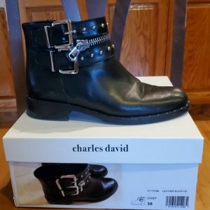 ***SOLD*** Charles David Leather Boots